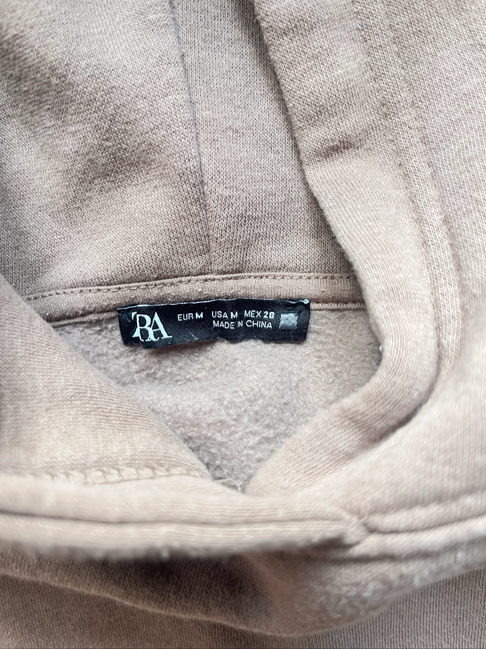 Zara Hoodie Sweatshirt Logo Vintage Y2K Archive Streetwear Sportswear Essential women – photo 5